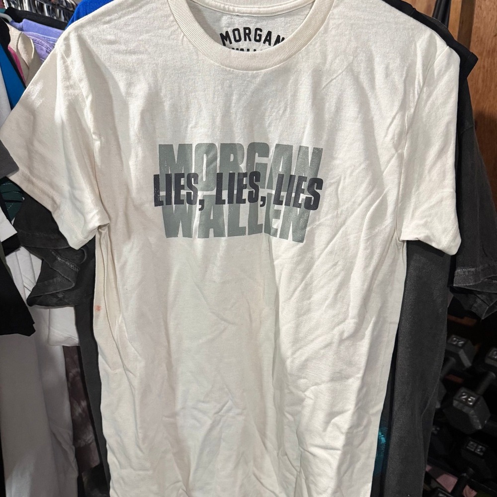 Morgan Wallen - Lies NWOT size Small